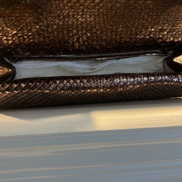 Nancy Gonzalez Python Clutch - Picture 3 of 4